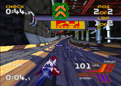 WipEout 2097 - Screenshot - Gameplay (World) - 676x480
