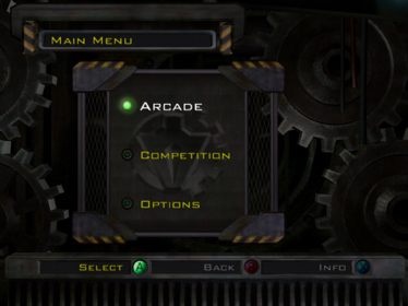 Robot Wars: Extreme Destruction - Screenshot - Game Select (World) - 640x480
