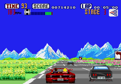OutRun - Screenshot - Gameplay (World) - 640x448