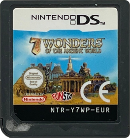 7 Wonders of the Ancient World - Cart - Front (Europe) - 654x694