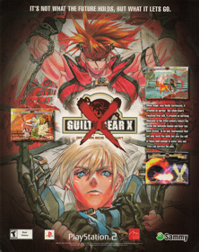 Guilty Gear X - Advertisement Flyer - Front (United States) - 1744x2200