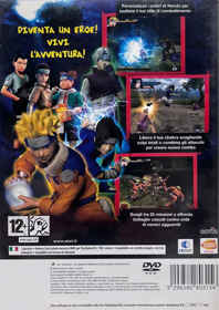 Naruto: Uzumaki Chronicles - Box - Back (Italy) - 1528x2161