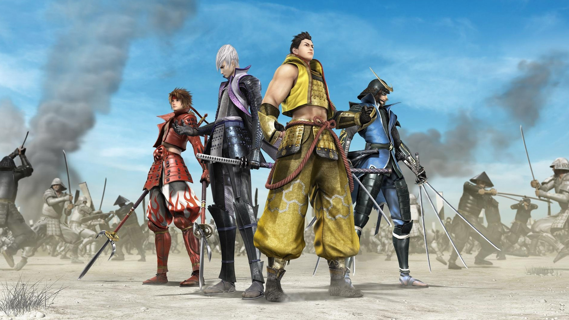 Illustration of Sengoku Basara: Samurai Heroes