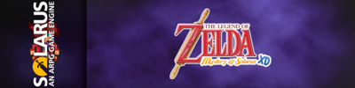 The Legend of Zelda: Mystery of Solarus XD - Arcade - Marquee (World) - 512x128