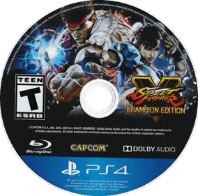 Street Fighter V: Champion Edition - Disc (North America) - 749x741