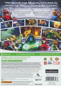 LEGO Marvel Super Heroes - Box - Back (Germany) - 902x1277
