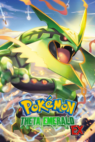 Pokémon Theta Emerald EX - Fanart - Box - Front (North America) - 600x900