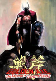 Golden Axe: The Revenge of Death Adder - Fanart - Box - Front (Japan) - 1800x2606