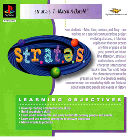 Str.at.e.s. 1: Match-A-Batch - Box - Front (North America) - 1440x1439