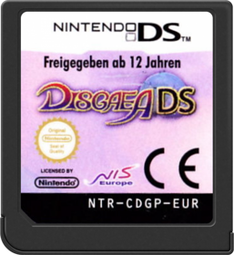 Disgaea DS - Cart - Front (Europe) - 517x564