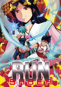 Run Saber - Fanart - Box - Front (World) - 1800x2550