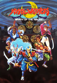 Mystic Warriors: Wrath of the Ninjas - Fanart - Box - Front (World) - 1800x2622