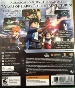 LEGO Harry Potter Collection - Box - Back (North America) - 1218x1414