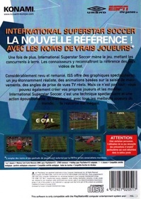 International Superstar Soccer - Box - Back (France) - 483x680