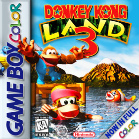 Donkey Kong Land III - Fanart - Box - Front (North America) - 800x800