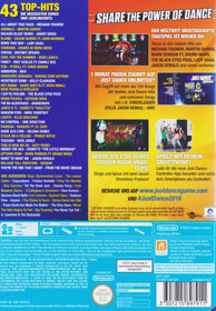 Just Dance 2016 - Box - Back (Germany) - 600x865