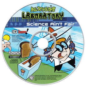 Dexter's Laboratory: Science Ain't Fair - Clear Logo (World) - 496x503