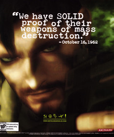 Metal Gear Solid 3: Snake Eater - Advertisement Flyer - Front (United States) - 1904x2289
