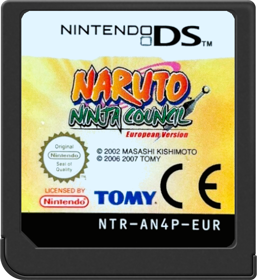 Naruto: Ninja Council 3 - Cart - Front (Europe) - 517x564