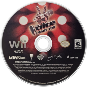 The Voice: I Want You - Disc (North America) - 1280x1280