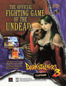 Darkstalkers 3 - Advertisement Flyer - Front (United States) - 1679x2200