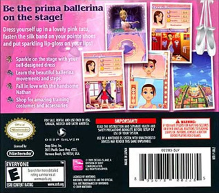 Let's Play Ballerina - Box - Back (North America) - 573x507