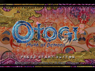 Otogi: Myth of Demons - Screenshot - Game Title (North America) - 640x480