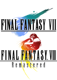 Final Fantasy VII & Final Fantasy VIII Remastered: Twin Pack - Clear Logo (World) - 344x484
