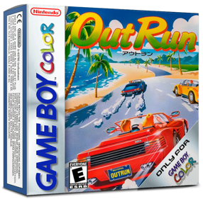 OutRun GB - Box - 3D (World) - 713x700