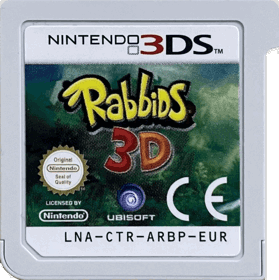 Rabbids Travel in Time 3D - Cart - Front (Europe) - 1013x1017