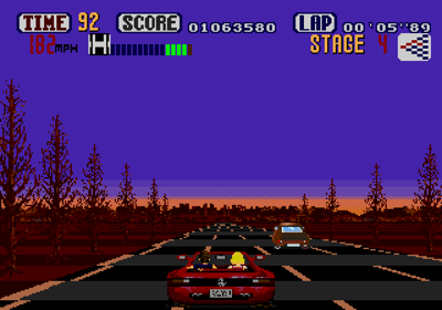 OutRun - Screenshot - Gameplay (World) - 640x448