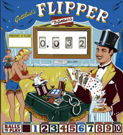 Flipper - Arcade - Marquee (World) - 1464x1614