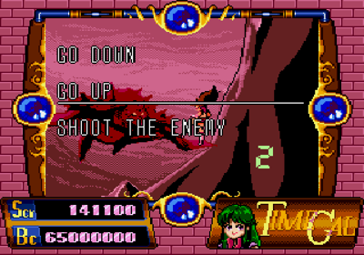 Time Gal - Screenshot - Gameplay (North America) - 640x448