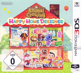 Animal Crossing Happy Home Designer - Box - Front (Germany) - 898x800