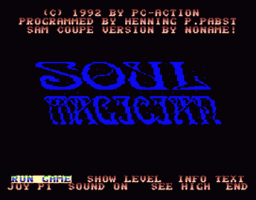 Soul Magician - Screenshot - Game Title (Europe) - 272x212