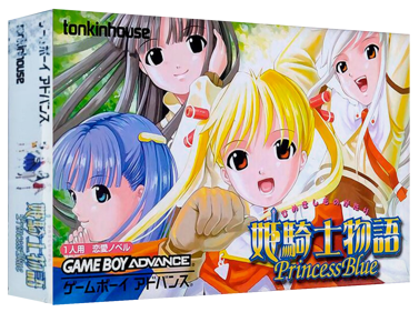 Princess Blue: Hime Kishi Monogatari - Box - 3D (Japan) - 1327x989