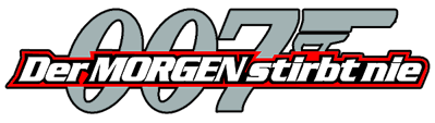 007: Tomorrow Never Dies - Clear Logo (Germany) - 600x170