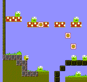 The Adventures of Tomley Kleene - Screenshot - Gameplay (World) - 256x240