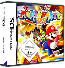 Mario Party DS - Box - 3D (Germany) - 575x598