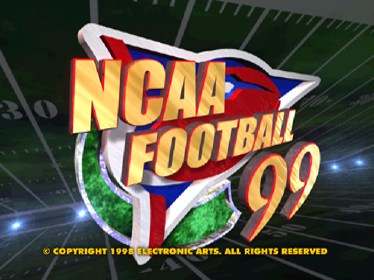 NCAA Football 99 - Screenshot - Game Title (North America) - 640x480