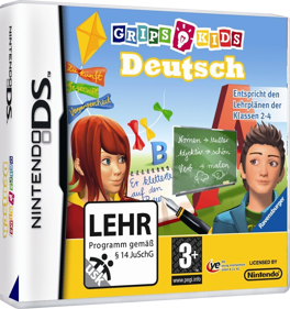 Kids Learn Spelling and Grammar: A+ Edition - Box - 3D (Germany) - 1333x1418