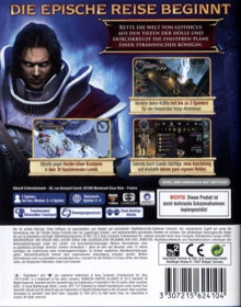 Dungeon Hunter: Alliance - Box - Back (Germany) - 385x490