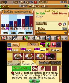 Gourmet Dream - Screenshot - Gameplay (World) - 400x480