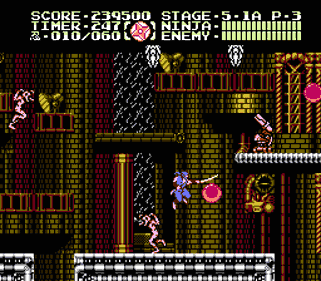 Ninja Gaiden III: The Ancient Ship of Doom - Screenshot - Gameplay (North America) - 256x224