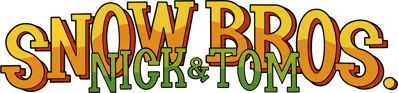 Snow Bros.: Nick & Tom - Clear Logo (Japan) - 1732x405