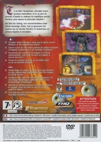 Dragon's Lair 3D: Special Edition - Box - Back (Europe) - 483x680
