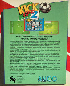 Kick Off 2 - Box - Back (Spain) - 613x756