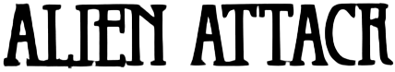 Alien Attack - Clear Logo (Europe) - 428x78