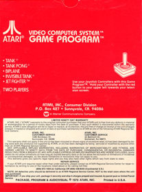 Combat - Box - Back (North America) - 600x813