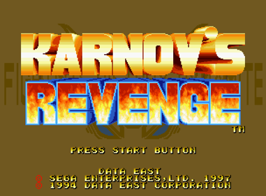 Fighter's History Dynamite - Screenshot - Game Title (Japan) - 608x448